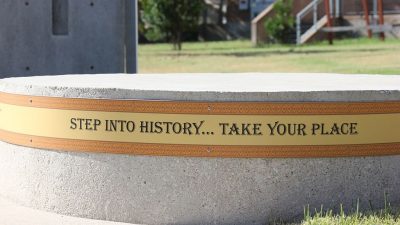 https://commons.wikimedia.org/wiki/File:Step_Into_History_-_Take_Your_Place_-_Juneteenth_Memorial_-_George_Washinton_Carver_Museum.jpg
